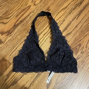 Free people black bralette